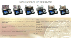 Desktop Screenshot of noteandcoin.com